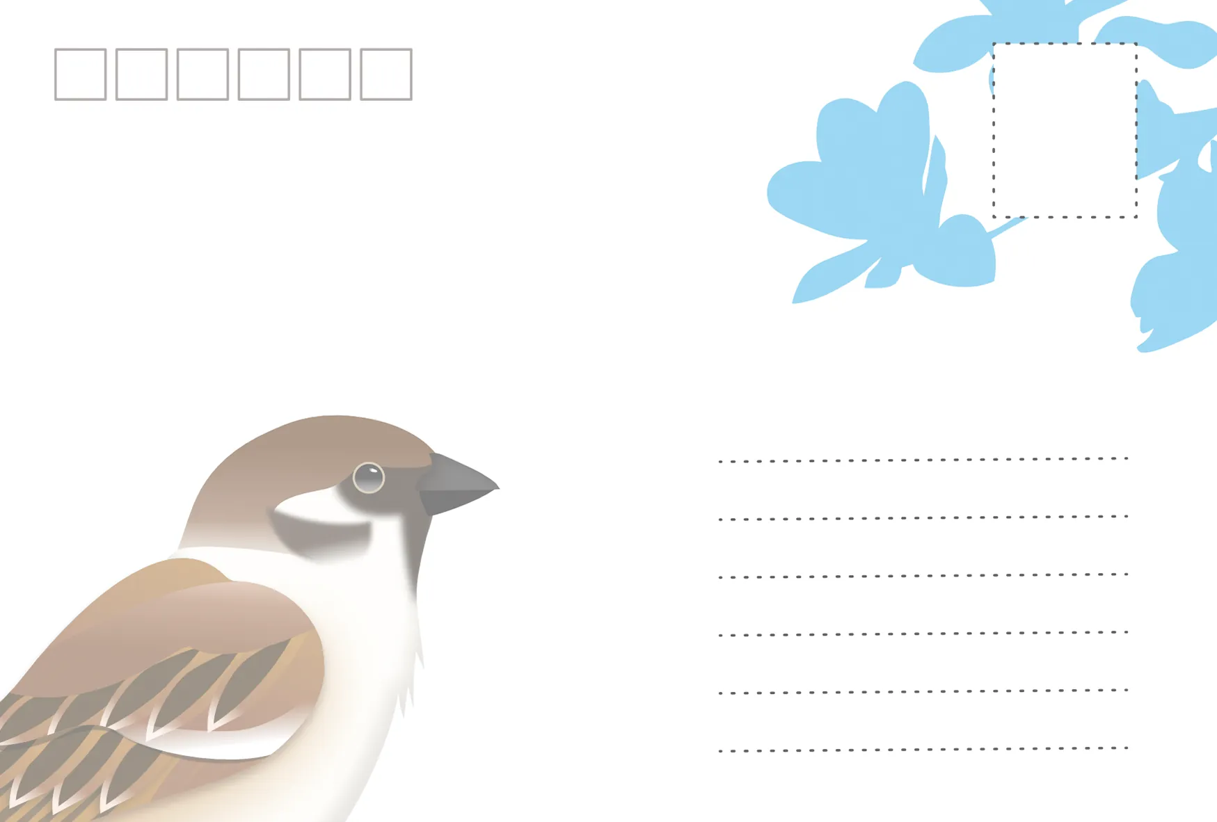 树影婆娑 - 背面